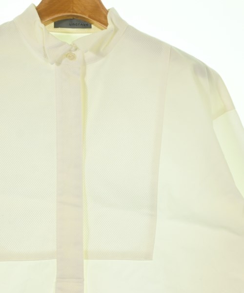 uncrave（アンクレイヴ）カジュアルシャツ 白 サイズ:1(S位) レディース/2200662500094