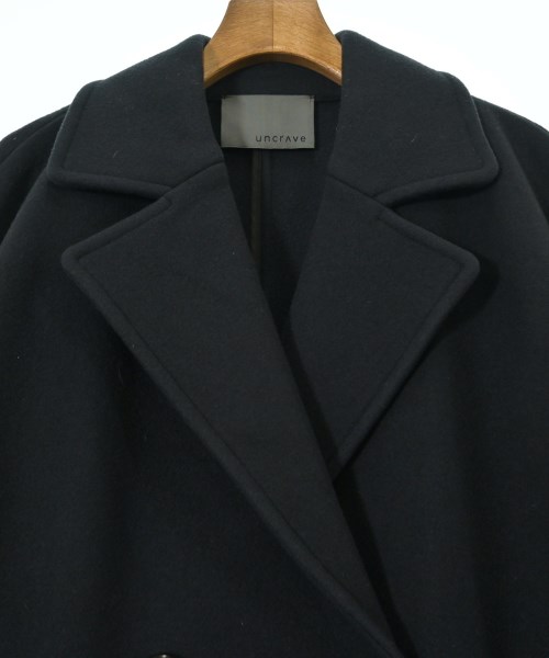 uncrave（アンクレイヴ）ピーコート 黒 サイズ:0(XS位) レディース/2200668126014