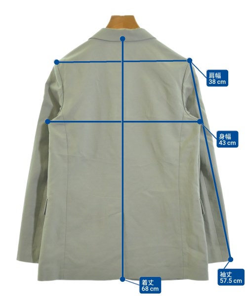 uncrave（アンクレイヴ）テーラードジャケット 緑 サイズ:0(XS位) レディース/2200671891046