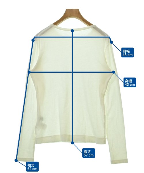 uncrave（アンクレイヴ）Tシャツ・カットソー 白 サイズ:1(S位) レディース/2200720045062