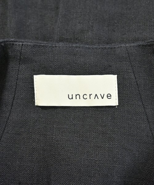 uncrave（アンクレイヴ）ベスト 黒 サイズ:1(S位) レディース/2200682354363
