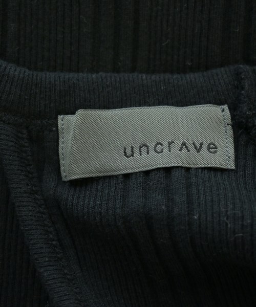 uncrave（アンクレイヴ）Tシャツ・カットソー 黒 サイズ:1(S位) レディース/2200683468014