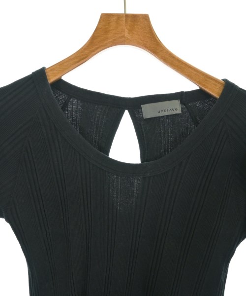 uncrave（アンクレイヴ）Tシャツ・カットソー 黒 サイズ:1(S位) レディース/2200683468014