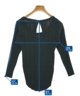 uncrave（アンクレイヴ）Tシャツ・カットソー 黒 サイズ:1(S位) レディース/2200683468014