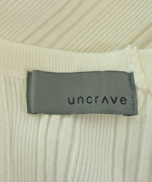 uncrave（アンクレイヴ）Tシャツ・カットソー 白 サイズ:1(S位) レディース/2200683468021