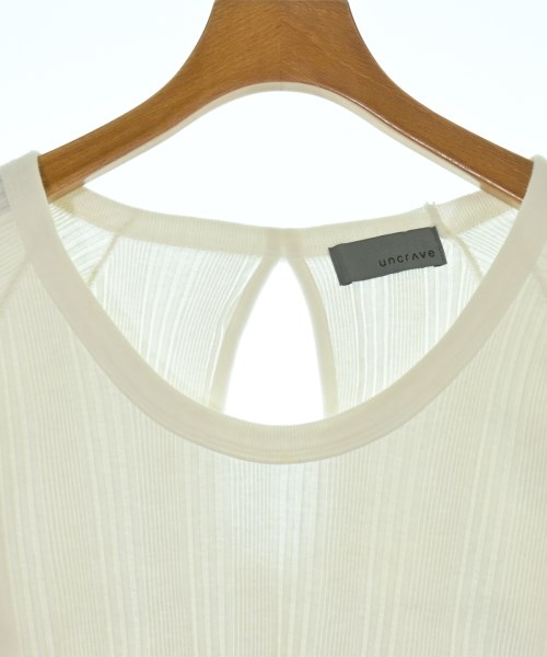uncrave（アンクレイヴ）Tシャツ・カットソー 白 サイズ:1(S位) レディース/2200683468021