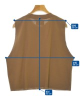 Upcycle（アップサイクル）ノースリーブ 茶 サイズ:L レディース/2200716046240