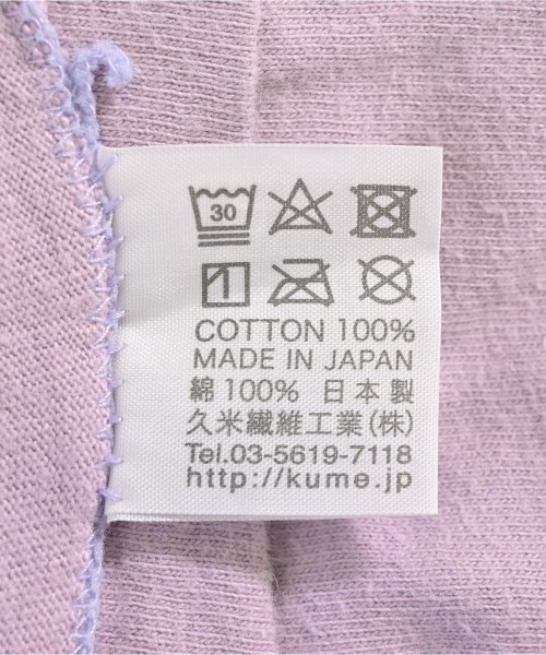 久米繊維（クメセンイ）Tシャツ・カットソー 紫 サイズ:-(M位) メンズ/2200563790013