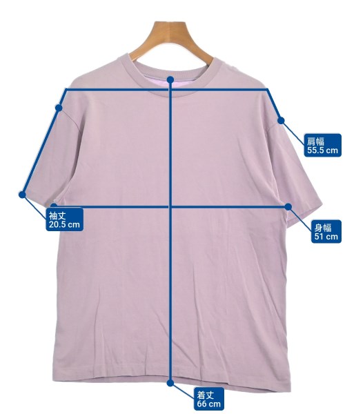 久米繊維（クメセンイ）Tシャツ・カットソー 紫 サイズ:-(M位) メンズ/2200563790013
