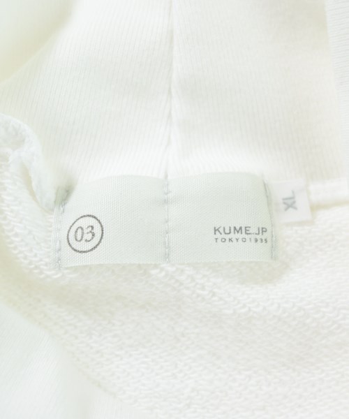 久米繊維（クメセンイ）スウェット 白 サイズ:XL メンズ/2200661886090