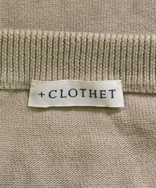 +CLOTHET（クロスクローゼット）ニット・セーター ベージュ サイズ:3(L位) メンズ/2200631285120