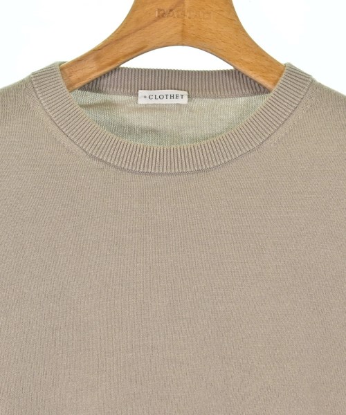 +CLOTHET（クロスクローゼット）ニット・セーター ベージュ サイズ:3(L位) メンズ/2200631285120