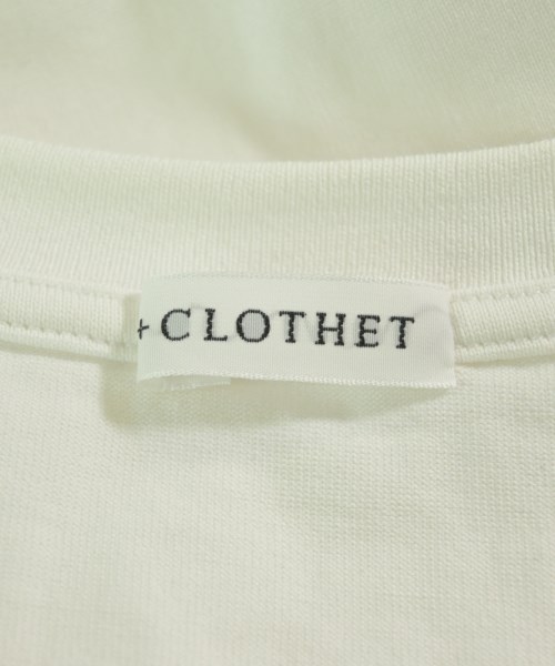 +CLOTHET（クロスクローゼット）Tシャツ・カットソー 白 サイズ:3(L位) レディース/2200659002167