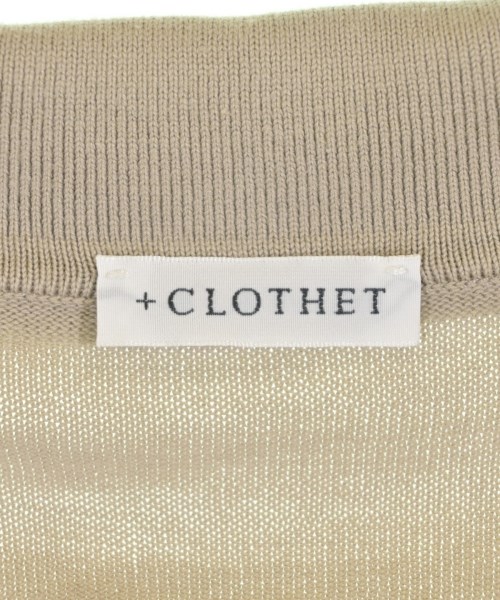 +CLOTHET（クロスクローゼット）ニット・セーター ベージュ サイズ:3(L位) メンズ/2200710645081