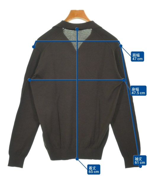 +CLOTHET（クロスクローゼット）ニット・セーター 茶 サイズ:3(L位) メンズ/2200710645128