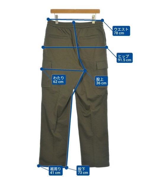 +CLOTHET（クロスクローゼット）スウェットパンツ カーキ サイズ:3(L位) メンズ/2200639157337