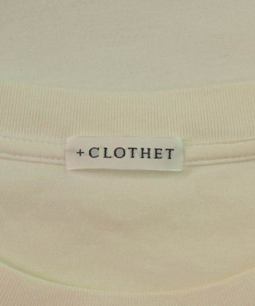 +CLOTHET（クロスクローゼット）Tシャツ・カットソー 白 サイズ:2(M位) メンズ/2200639093062