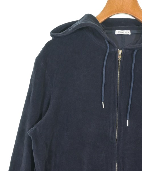 +CLOTHET（クロスクローゼット）パーカー 紺 サイズ:2(M位) レディース/2200700786114