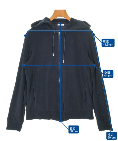 +CLOTHET（クロスクローゼット）パーカー 紺 サイズ:2(M位) レディース/2200700786114
