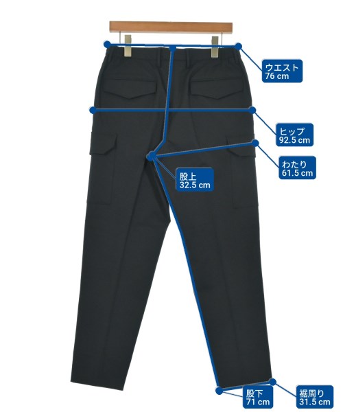 +CLOTHET（クロスクローゼット）カーゴパンツ 黒 サイズ:3(L位) メンズ/2200729224062