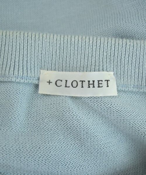 +CLOTHET（クロスクローゼット）ニット・セーター 青 サイズ:2(M位) レディース/2200724923045