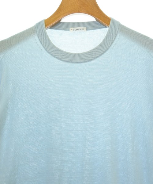 +CLOTHET（クロスクローゼット）ニット・セーター 青 サイズ:2(M位) レディース/2200724923045