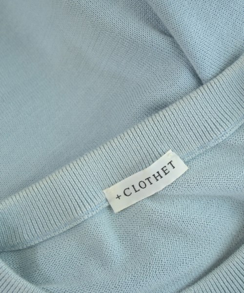 +CLOTHET（クロスクローゼット）ニット・セーター 青 サイズ:2(M位) レディース/2200724923045