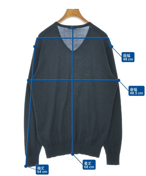 +CLOTHET（クロスクローゼット）ニット・セーター 紺 サイズ:2(M位) レディース/2200724923052