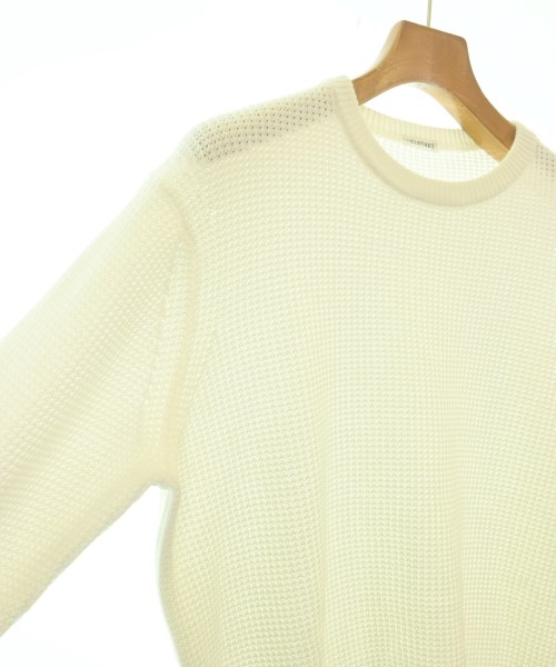 +CLOTHET（クロスクローゼット）ニット・セーター 白 サイズ:1(S位) メンズ/2200724923120