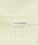 +CLOTHET（クロスクローゼット）ニット・セーター 白 サイズ:1(S位) メンズ/2200724923120