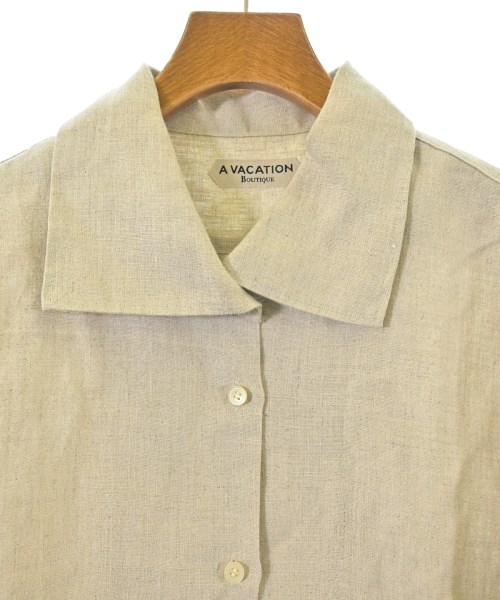 A VACATION（アヴァケーション）カジュアルシャツ ベージュ サイズ:F レディース/2200669485011