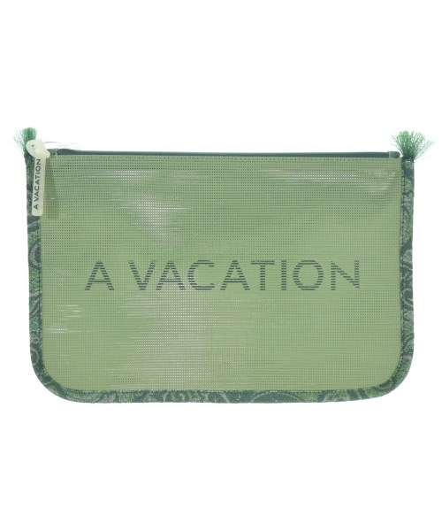 A VACATION(アヴァケーション)クラッチバッグ 緑 サイズ:-/2200656989171