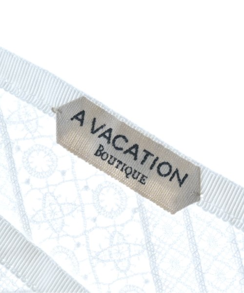 A VACATION（アヴァケーション）バンダナ・スカーフ 白 サイズ:- レディース/2200691620800