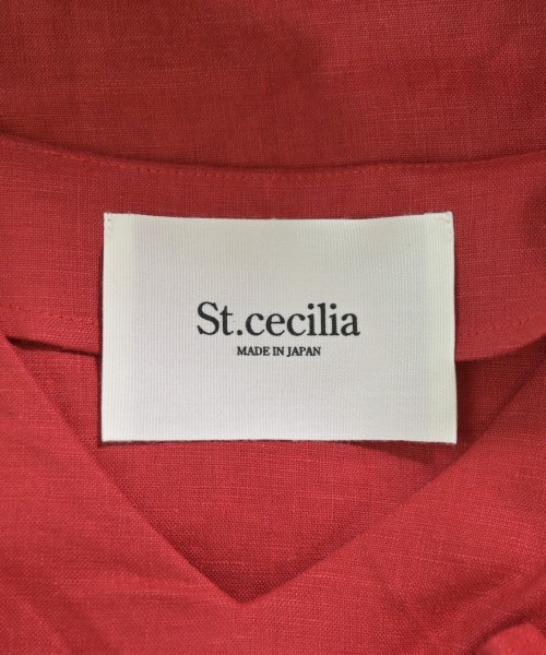St.cecilia（セントセリシア）ブラウス 赤 サイズ:F レディース/2200686373032