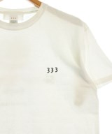 333（バーバーバー）Tシャツ・カットソー 白 サイズ:M メンズ/2200710601032