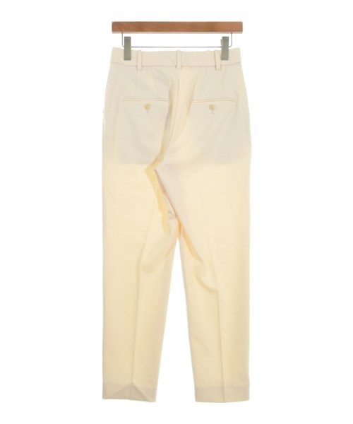 1_OF MINE（ワンオブマイン）スラックス 白 サイズ:38(M位) レディース/2200621408041