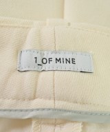 1_OF MINE（ワンオブマイン）スラックス 白 サイズ:38(M位) レディース/2200621408041