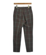 1_OF MINE（ワンオブマイン）スラックス 茶 サイズ:38(M位) レディース/2200617593010