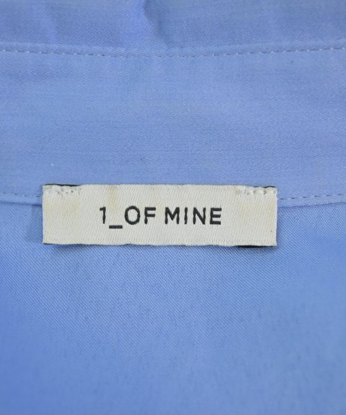 1_OF MINE（ワンオブマイン）カジュアルシャツ 青 サイズ:F レディース/2200628546036