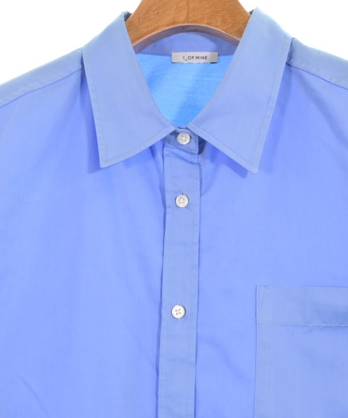 1_OF MINE（ワンオブマイン）カジュアルシャツ 青 サイズ:F レディース/2200628546036