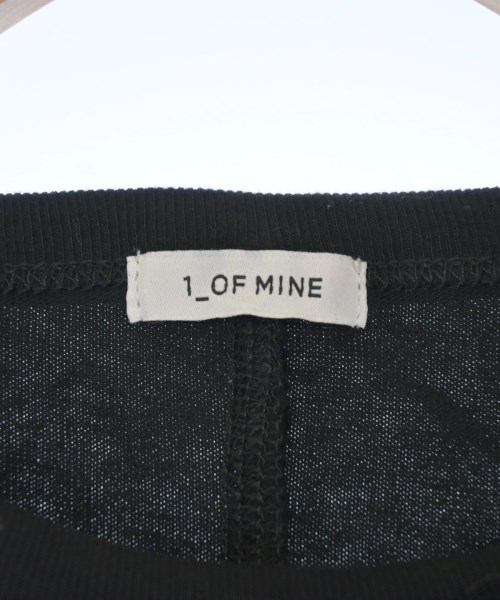 1_OF MINE（ワンオブマイン）ノースリーブ 黒 サイズ:F レディース/2200619556143