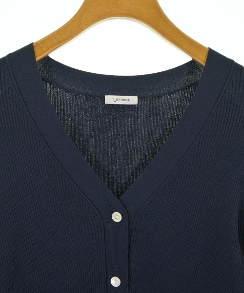 1_OF MINE（ワンオブマイン）カーディガン 紺 サイズ:-(XS位) レディース/2200619201067