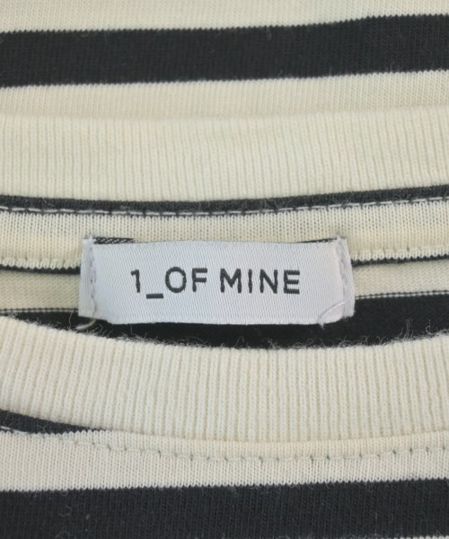 1_OF MINE（ワンオブマイン）Tシャツ・カットソー 白 サイズ:F レディース/2200609808023