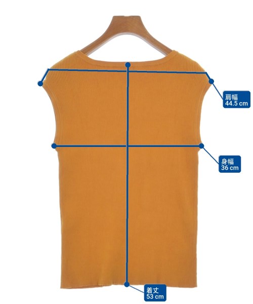 1_OF MINE（ワンオブマイン）ノースリーブ オレンジ サイズ:-(M位) レディース/2200609628058