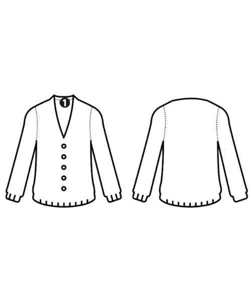 1_OF MINE（ワンオブマイン）カーディガン 白 サイズ:-(S位) レディース/2200672195266