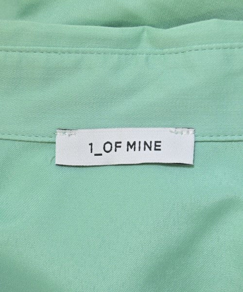 1_OF MINE（ワンオブマイン）カジュアルシャツ 緑 サイズ:F レディース/2200669437041