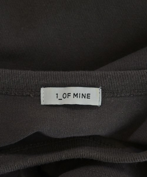 1_OF MINE（ワンオブマイン）Tシャツ・カットソー 茶 サイズ:F レディース/2200680372086