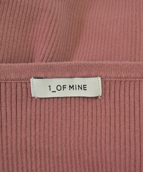 1_OF MINE（ワンオブマイン）Tシャツ・カットソー ピンク サイズ:-(XS位) レディース/2200695059057