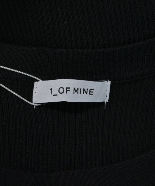 1_OF MINE（ワンオブマイン）ニット・セーター 黒 サイズ:F レディース/2200689599026