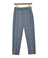 1_OF MINE（ワンオブマイン）スラックス 青 サイズ:38(M位) レディース/2200648713029